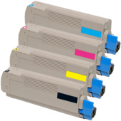 Toner OKI 43865724 kompatibilis (fekete)