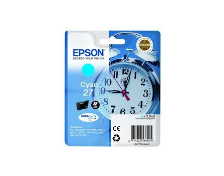 Epson 27 magazin, C13T27024012 - eredeti (cián)