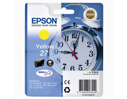 Epson 27 Magazine, C13T27044012 - Eredeti (sárga)