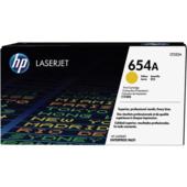 HP 654A, HP CF332A (sárga) toner - eredeti