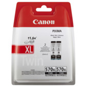 Canon PGI-570XL PGBK, PGI-570XLPGBK, 0318C007, Twin-Pack - eredeti (2x fekete)