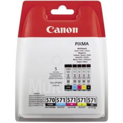 Canon PGI-570 PGBk, CLI-571 C / M / Y / Bk, 0372C006 - eredeti (multipack)