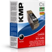 Canon BCI-3eBK, KMP - kompatibilis (fekete)