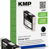 Epson T0711, Epson T071140, KMP - kompatibilis (fekete)