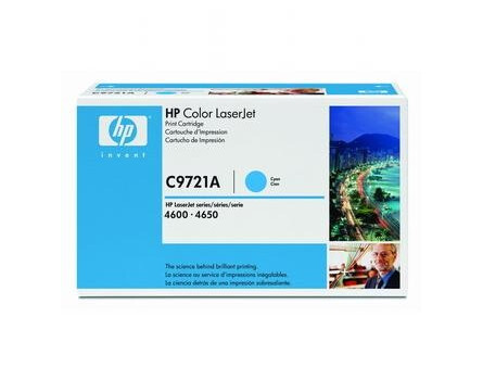 HP C9721A toner - eredeti (cián)