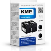 Epson 27 kettős csomag, KMP - kompatibilis (2xFekete)