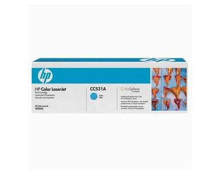 HP CC531A toner - eredeti (cián)