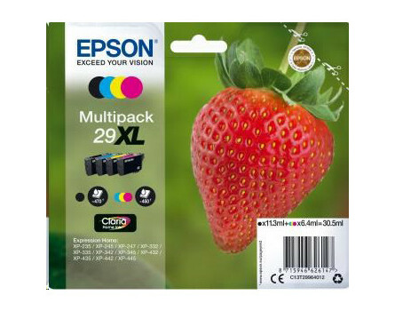 Epson 29XL multipack, C13T29964012 - eredeti (fekete + 3x szín)