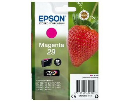 Epson 29 patron, C13T29834012 - eredeti (magenta)