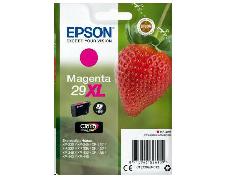 Epson 29XL, C13T29934012 - eredeti (magenta)