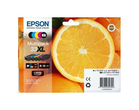 Epson 33XL magazin, C13T33574011 - eredeti (Multipack)