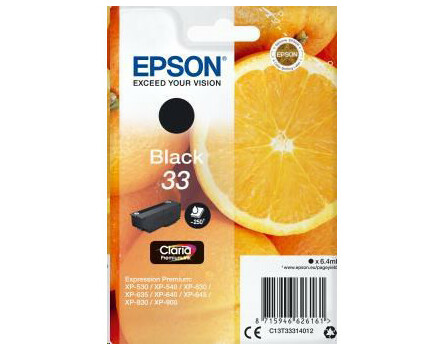 Epson 33 Magazine, C13T33314012 - Eredeti (fekete)