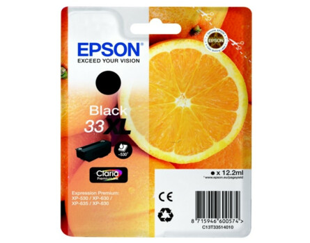 Epson 33XL Magazine, C13T33514012 - Eredeti (fekete)