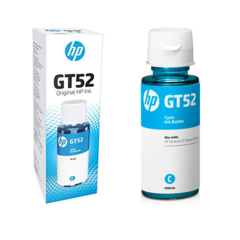 HP GT52, HP M0H54AE, tintásüveg - eredeti (cián)