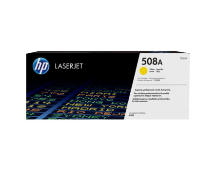 HP 508A toner, HP CF362A - eredeti (sárga)