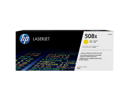 HP 508X toner, HP CF362X - eredeti (sárga)