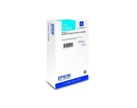 Epson T7552 (XL), C13T755240 - eredeti (cián)