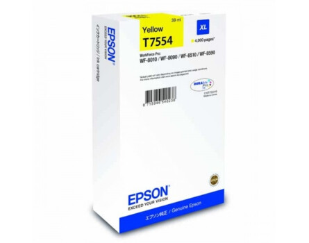 Epson T7554 (XL), C13T755440 - eredeti (sárga)