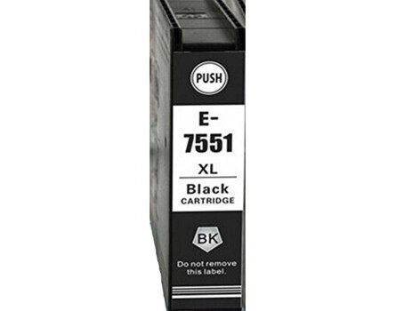 Epson T7551, kompatibilis, 120ml (fekete)