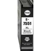 Epson T7551, kompatibilis, 120ml (fekete)