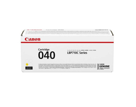 Canon 040, 0454C001 - eredeti (sárga) toner