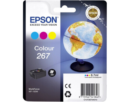 Epson 267, C13T26704010 - eredeti (színes)