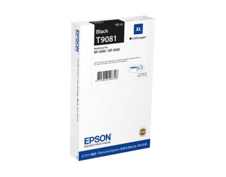 Epson T9081 XL, C13T908140 - eredeti (fekete)