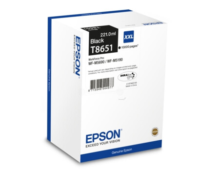 Epson T8651, C13T865140 (XXL) - eredeti (fekete) toner