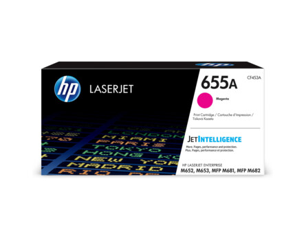 HP 655A toner, HP CF453A - eredeti (magenta)