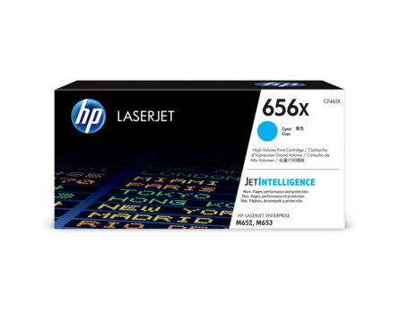 HP 656X toner, HP CF461X - eredeti (cián)