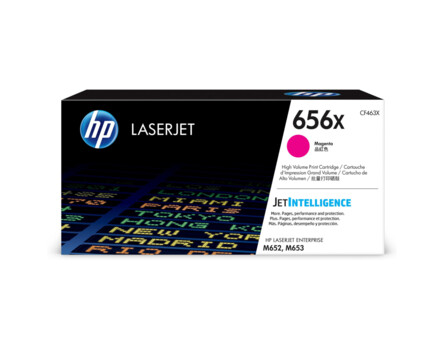 HP 656X toner, HP CF463X - eredeti (bíborvörös)