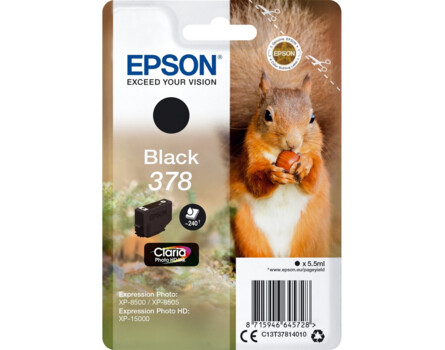 Epson 378, C13T37814010 - eredeti (fekete)