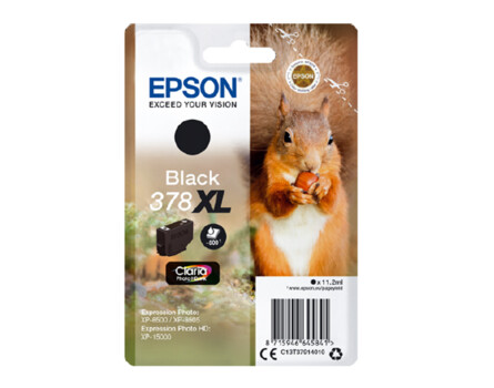 Epson 378XL, C13T37914010 - eredeti (fekete)