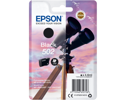 Epson 502, C13T02V14010 - eredeti (fekete)