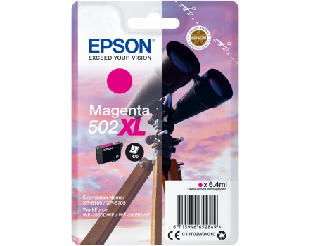 Epson 502XL, C13T02W34010 - eredeti (magenta)