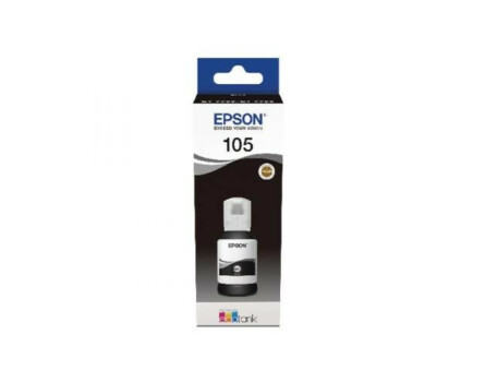 Epson 105, C13T00Q140, tintásüveg - eredeti (fekete)