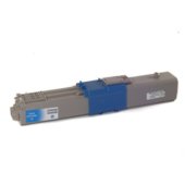 Toner OKI 46508711, OKI C332 - kompatibilis (cián)