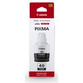 Canon GI-40PGBK, GI-40 PGBK, 3385C001, tintásüveg - eredeti (pigmentfekete)