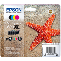 Epson 603XL, C13T03A64010 - eredeti (Multipack CMYK)