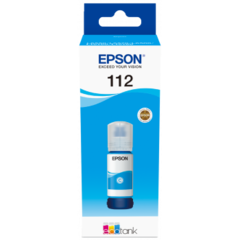 Epson 112, C13T06C24A, tintásüveg - eredeti (cián)