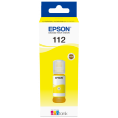 Epson 112, C13T06C44A, tintásüveg - eredeti (sárga)