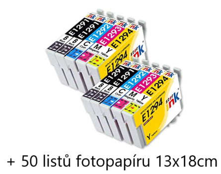 Starink kompatibilis patron Epson T1295, C13T12954012 (fekete + 3x szín)