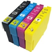 Epson 502XL, C13T02W64010 - kompatibilis (Multipack CMYK)