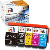 Starink összeegyeztethető cartridge Epson 202XL, C13T02G74010, multipack (Multipack CMYK/PB)