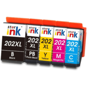 Starink összeegyeztethető cartridge Epson 202XL, C13T02G74010, multipack (Multipack CMYK/PB)