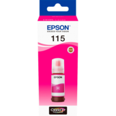 Epson 115, C13T07D34A, tintásüveg - eredeti (Bíborvörös)