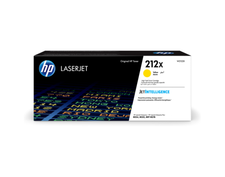 Toner HP 212X, HP W2122X - eredeti (Sárga)