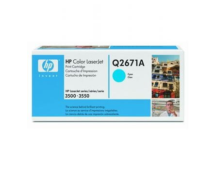 HP Q2671A toner - eredeti (cián)