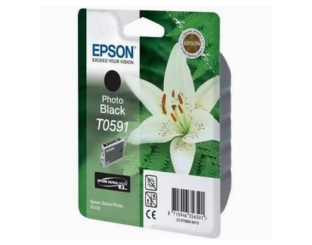 Epson Stylus Photo R2400 tintapatron, C13T059140, fotófekete, 1 * 13ml,