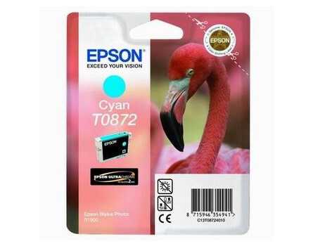 Epson Stylus Photo R1900 tintapatron, C13T08724010, kék, 1 * 11,4ml, O